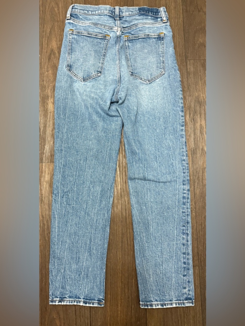 Abercrombie & Fitch Ultra High Rise Ankle Straight Jeans Size 28 - Picture 2 of 7